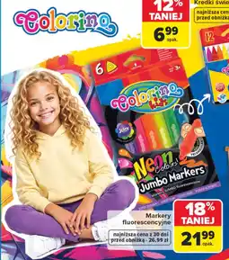 Carrefour Colorino kids Neon Colours Jumbo Markers oferta