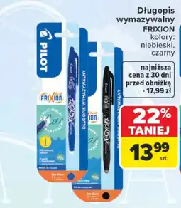 Carrefour Długopis wymazywalny FRIXION oferta