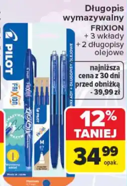 Carrefour Długopis wymazywalny FRIXION oferta