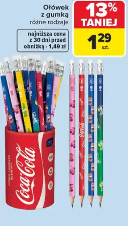 Carrefour Ołówek z gumką oferta