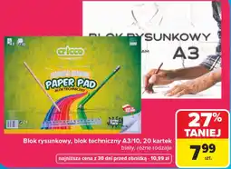 Carrefour Blok rysunkowy Cricco oferta