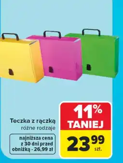 Carrefour Teczka z rączką oferta