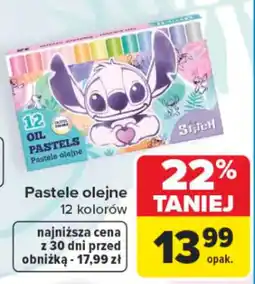 Carrefour Pastele olejne Stitch oferta