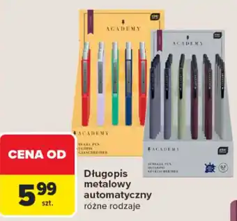 Długopis metalowy automatyczny