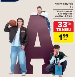 Carrefour Klej w sztyfcie oferta