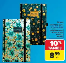 Carrefour Notes METALIC oferta