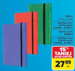 Carrefour Notes oferta