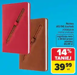 Carrefour Notes JODEŁKA oferta