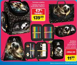 Carrefour Tornister szkolny ZŁOTA PIŁKA oferta