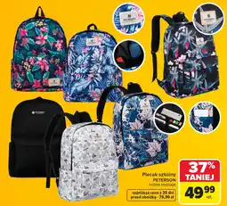 Carrefour Plecak szkolny PETERSON oferta