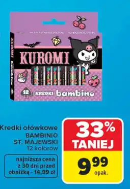 Carrefour Kredki ołówkowe Bambinio oferta