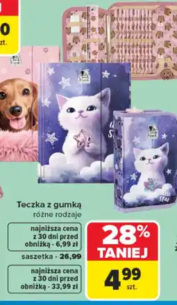 Carrefour Teczka z gumką oferta
