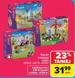 Carrefour Klocki FRIENDS LEGO oferta