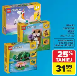 Carrefour Klocki CREATOR LEGO oferta
