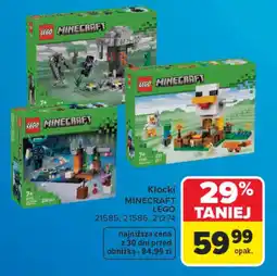 Carrefour Klocki MINECRAFT LEGO oferta