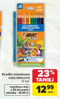 Carrefour Kredki ołówkowe KIDS SMOOTH oferta