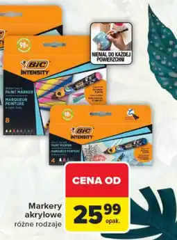 Carrefour Markery akrylowe oferta