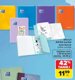 Carrefour Zeszyt EASYBOOK oferta