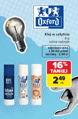 Carrefour Klej w sztyfcie Oxford oferta