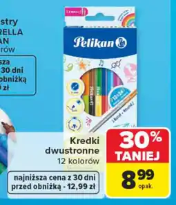 Carrefour Kredki dwustronne 12 kolorów oferta