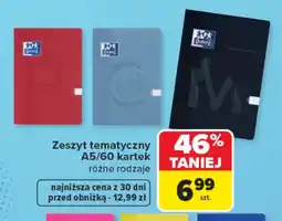 Carrefour Zeszyt tematyczny Oxford oferta