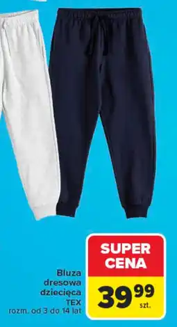 Carrefour Bluza dresowa dziecięca TEX oferta