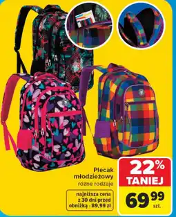 Carrefour Plecak młodzieżowy oferta