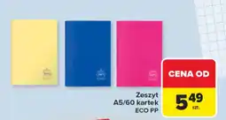 Carrefour Zeszyt ECO PP oferta