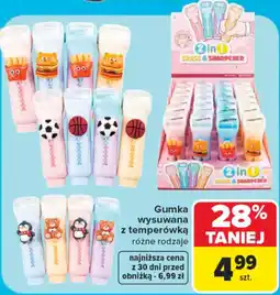 Carrefour Gumka wysuwana z temperówką oferta