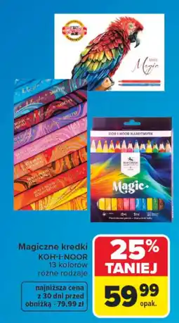 Carrefour Magiczne kredki KOH-I-NOOR oferta