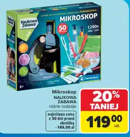 Carrefour Mikroskop Naukowa Zabawa oferta
