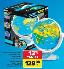 Carrefour Globus interaktywny podświetlany PLAYSHIFU oferta