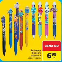 Carrefour Śmieszny długopis dziecięcy oferta