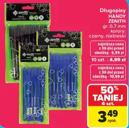 Carrefour Długopisy Handy ZENITH oferta