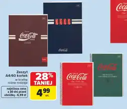 Carrefour Zeszyt Coca-Cola oferta