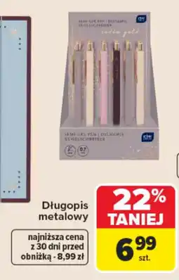 Carrefour Długopis metalowy oferta