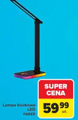 Carrefour Lampa biurkowa LED FABER oferta