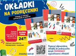 Carrefour Zestaw okładek uniwersalnych dla klas 4-8 oferta