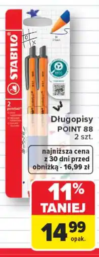 Carrefour Długopisy POINT 88 oferta