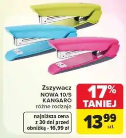 Carrefour Zszywacz NOWA 10/S KANGARO oferta