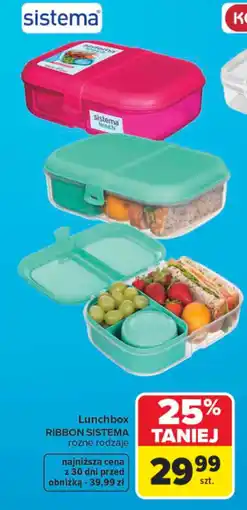 Carrefour Lunchbox RIBBON SISTEMA oferta