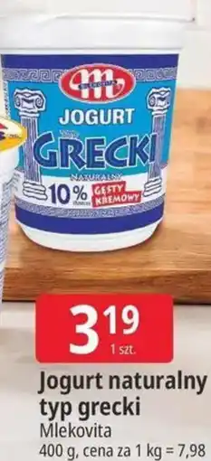 E.Leclerc Jogurt naturalny typ grecki Mlekovita oferta