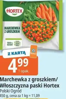 E.Leclerc Marchewka z groszkiem/ Włoszczyzna paski Hortex oferta
