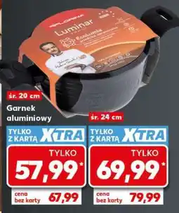 Kaufland Garnek aluminiowy śr. 24 cm oferta