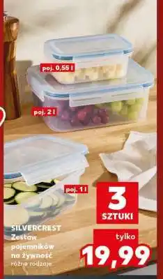 Kaufland SILVERCREST Zestaw pojemników na żywność oferta