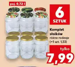 Kaufland Komplet słoików oferta