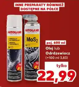 Kaufland Olej lub Odrdzewiacz oferta