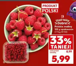 Kaufland Polskie maliny oferta