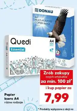 Kaufland Papier ksero A4 oferta