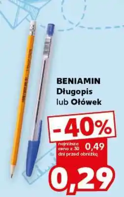 Kaufland BENIAMIN Długopis lub Ołówek oferta